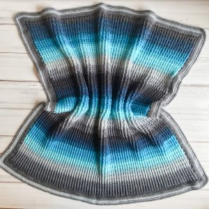 Easy crochet baby blanket