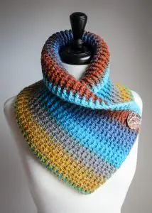 Sassy Autumn Cowl free crochet pattern