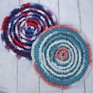 scrubby yarn dishcloth pattern