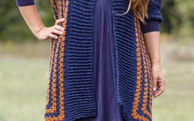 Blanket Cardigan – Beginner friendly Crochet Cardigan!