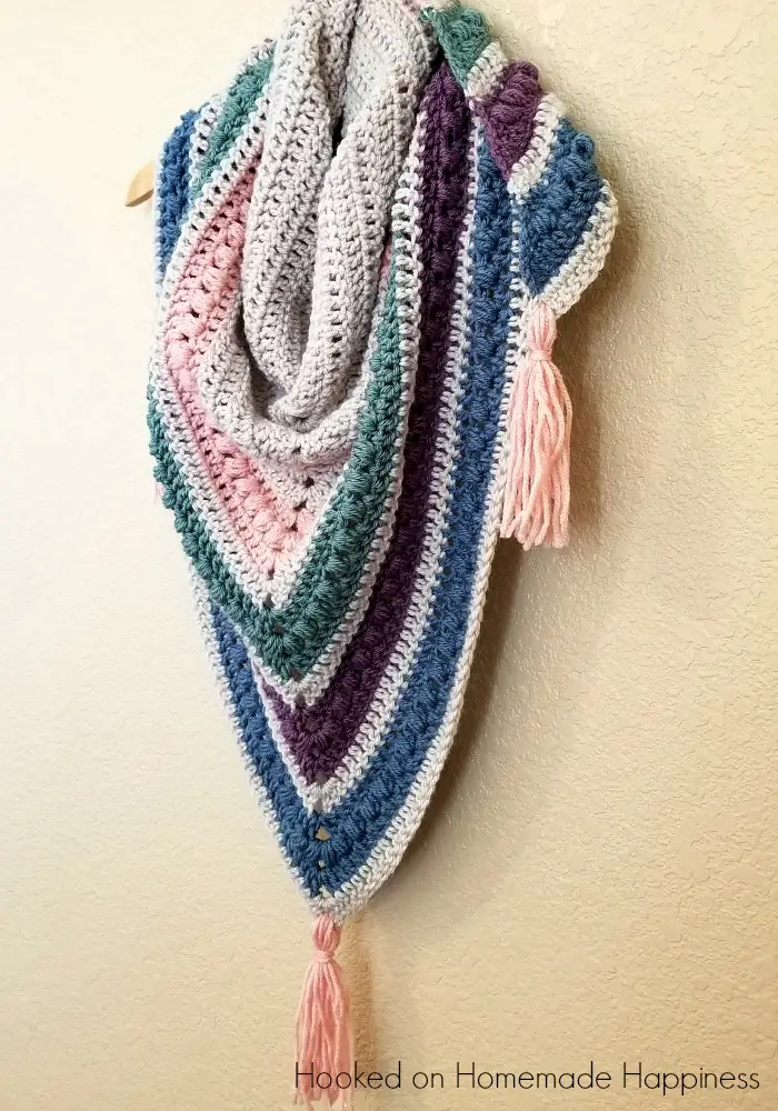 The Spring Shawl by Hooked on Homemade Happiness