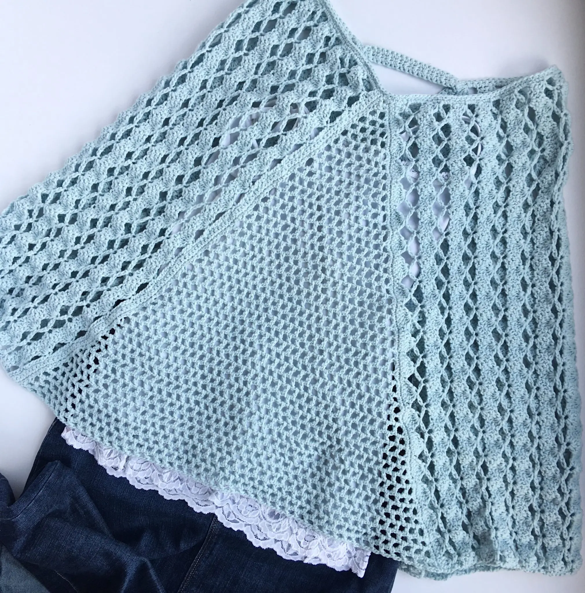 Whimsical Waves Poncho Complete Crochet Video Tutorial