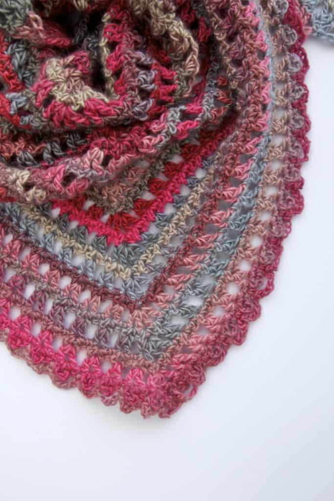 Candy Kisses Scarf free crochet pattern