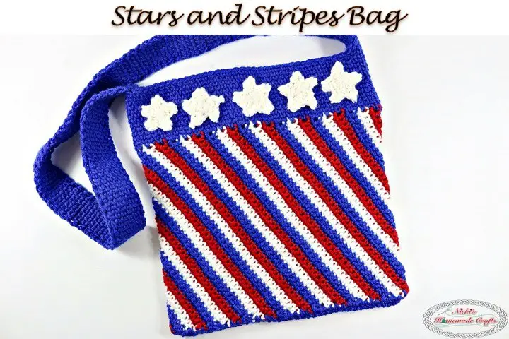 Stars and Stripes Bag by Nicki's Homemade Crafts