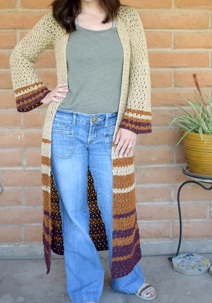Boho Duster Cardigan by Hooked on Homemade Happiness
