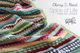 Spice of Life Blanket free crochet pattern by Cherry Heart