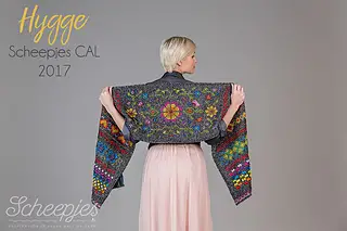 Scheepjes Hygge Wrap is a free crochet pattern by Kirsten Ballering