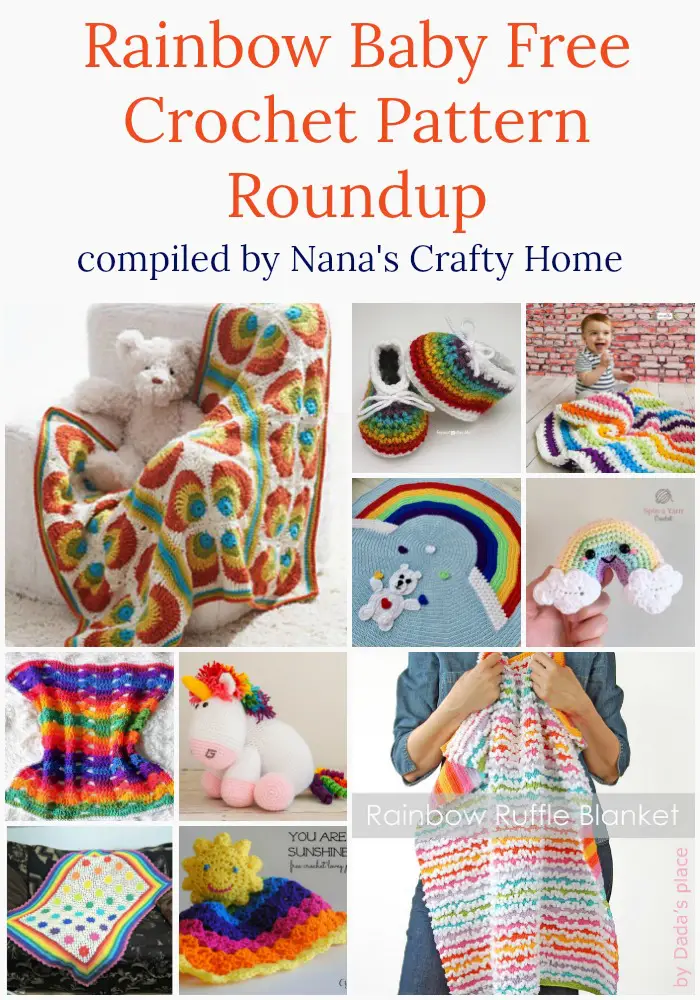 Rainbow Baby Free Crochet Pattern Roundup