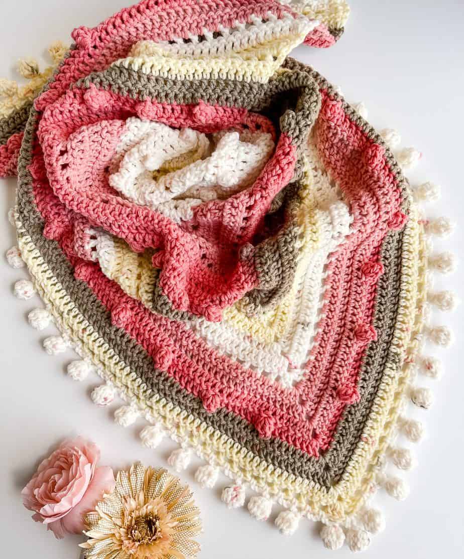 Triangle Scarf Crochet Pattern