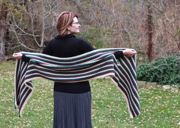 Super Scarf Arm Candy Wrap free crochet pattern