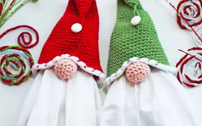 Crochet Gnome Towel Topper Free Pattern