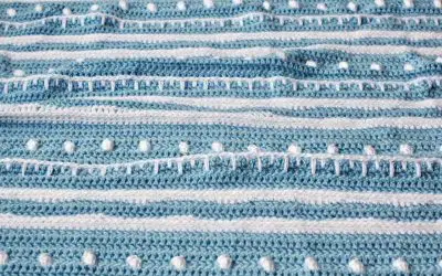 Winter Rhapsody Free Crochet Lap Blanket Pattern