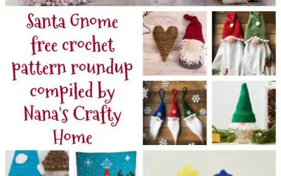 Gnome Santa Free Crochet Pattern Roundup