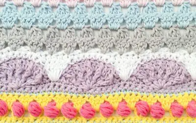 Spring Rhapsody Blanket CAL Part 2 free crochet pattern