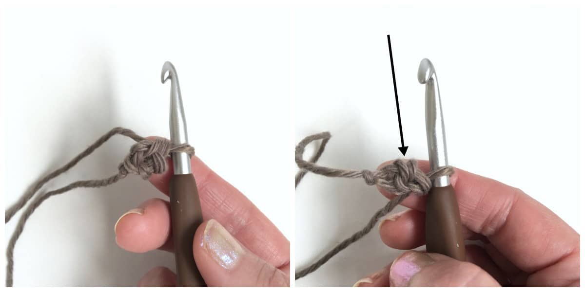 How to crochet Romanian cord tutorial process 3