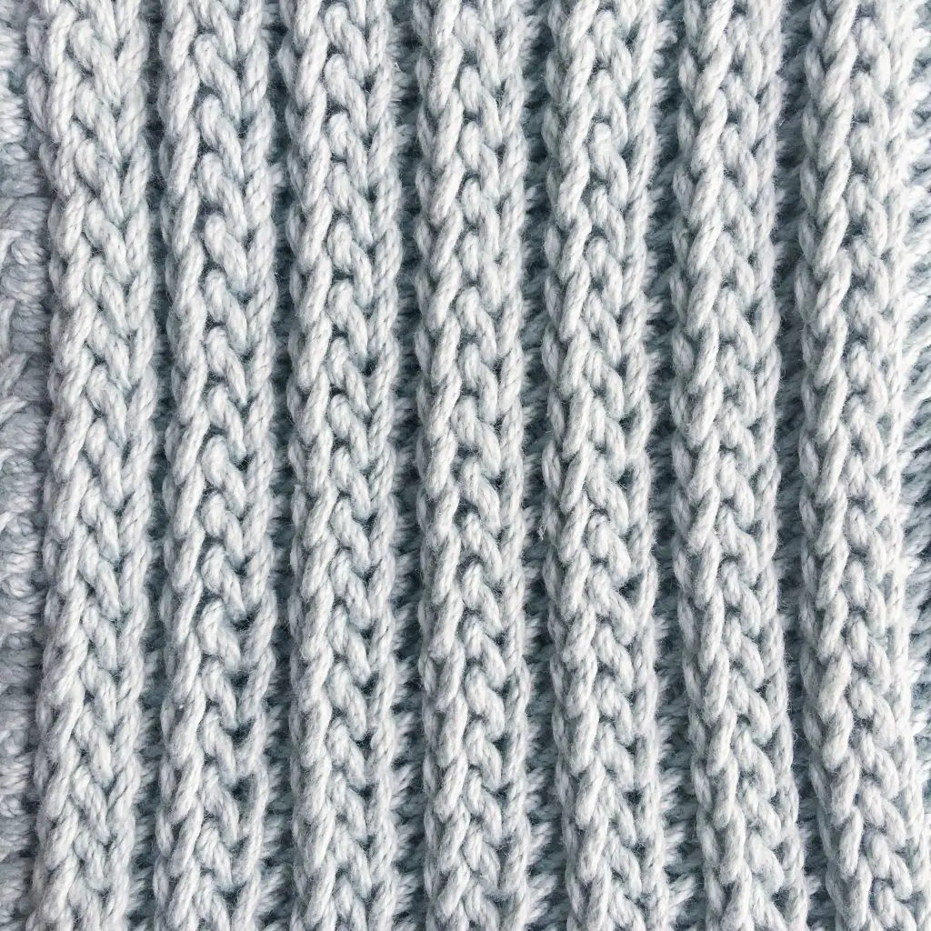 Crochet Faux 2x2 Ribbing Stitch Tutorial