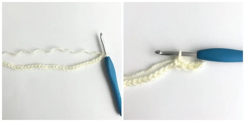 Waffle Diamond Crochet Stitch Tutorial Process 1