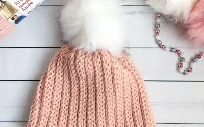 Easy Crochet Bulky Hat that Looks Knit free crochet pattern!