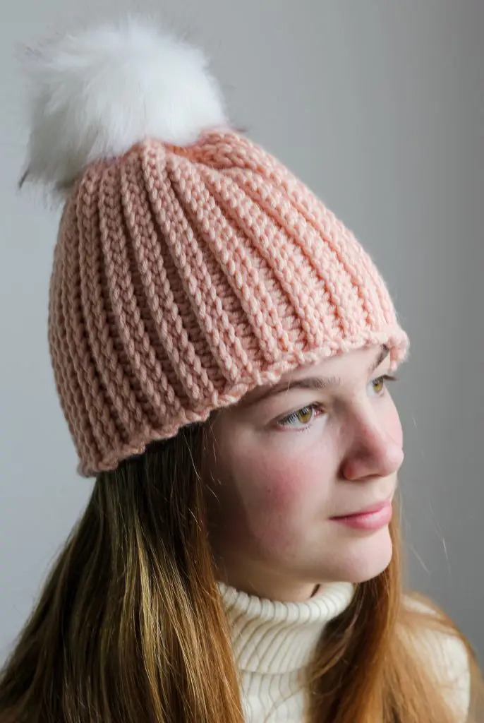 Winter Park Crochet Knit Look Hat free pattern