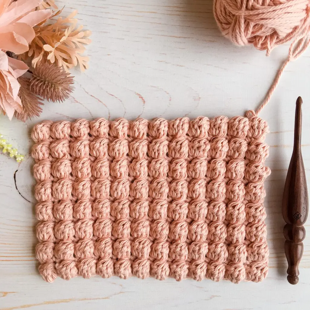 Crochet bobble Stitch tutorial