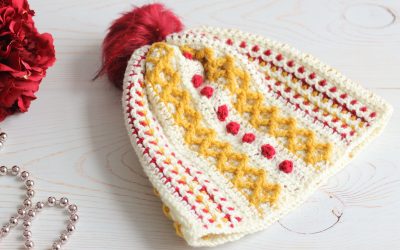 Textured Crochet Hat free pattern