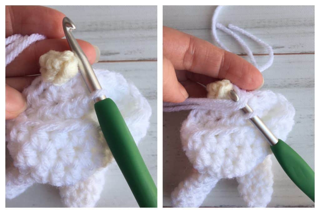 Bunny Gnome Egg Cozy free crochet pattern
