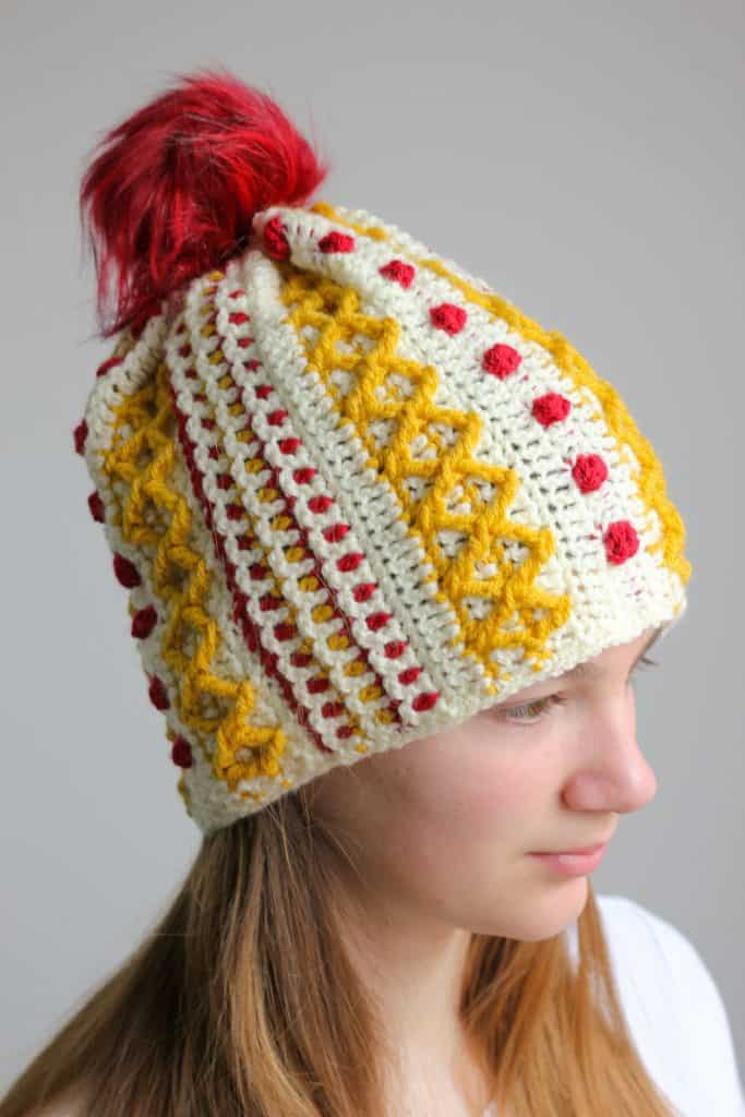Textured Crochet Hat Marjorie Hat free crochet pattern