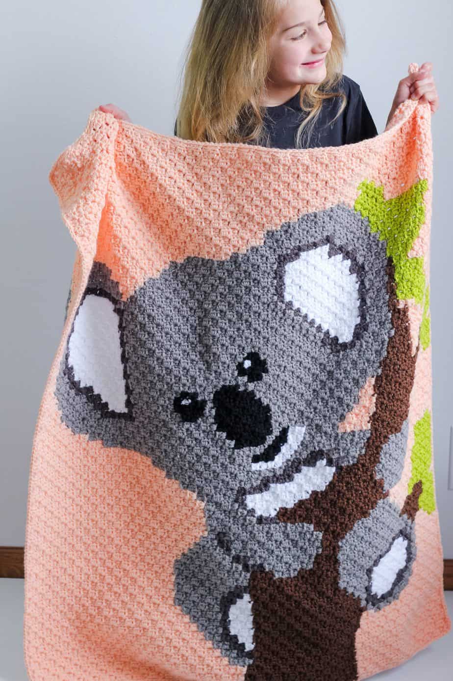 Koala C2C Blanket pattern