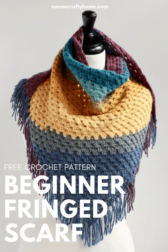 beginner crochet scarf pattern
