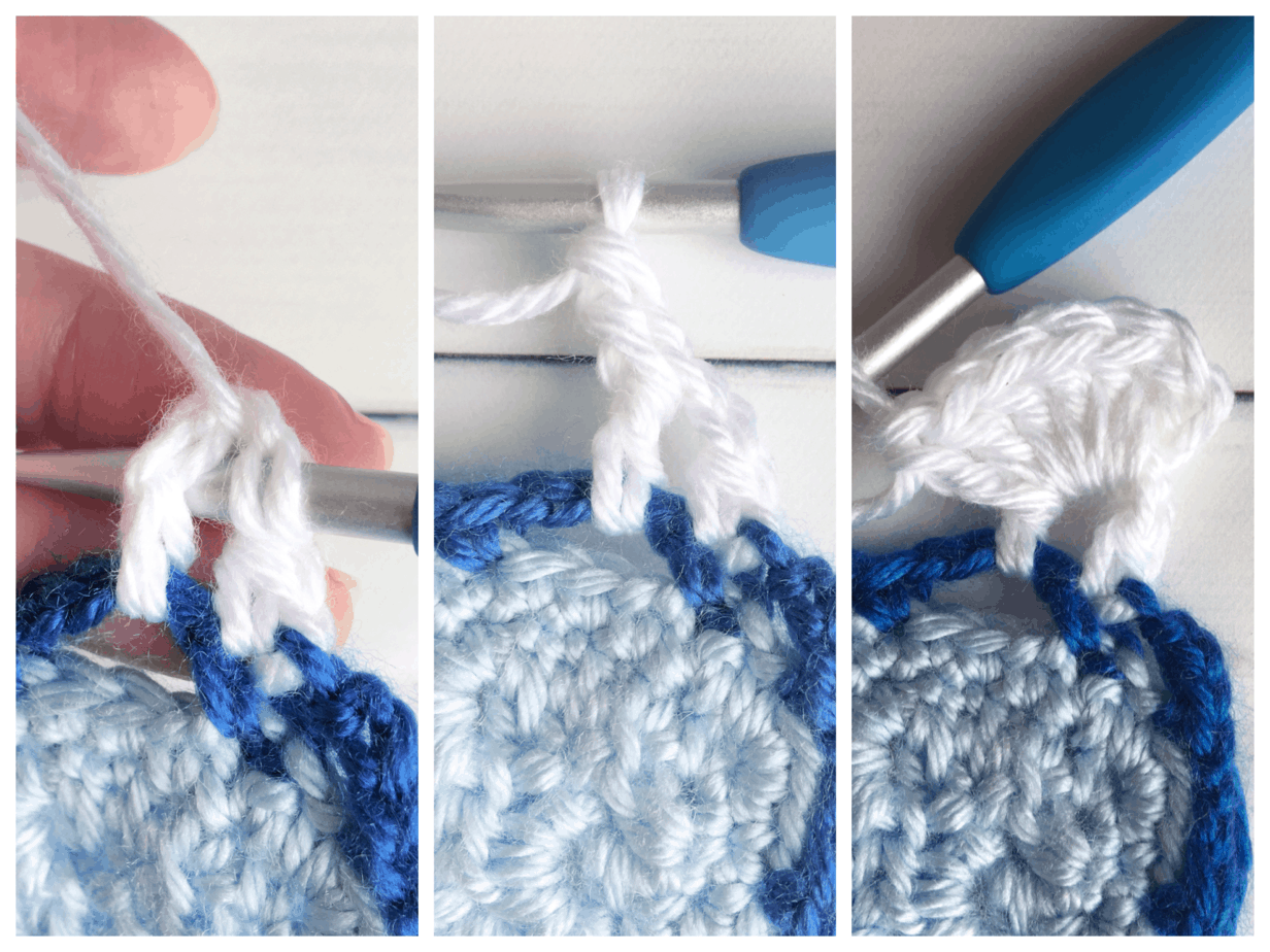 Crochet Wave Stitch Border Tutorial