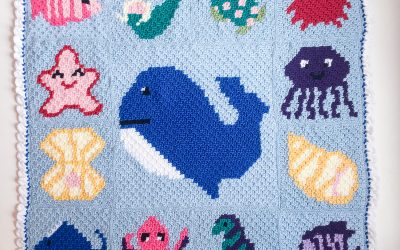 Sea Life C2C Blanket Graphgan free crochet pattern