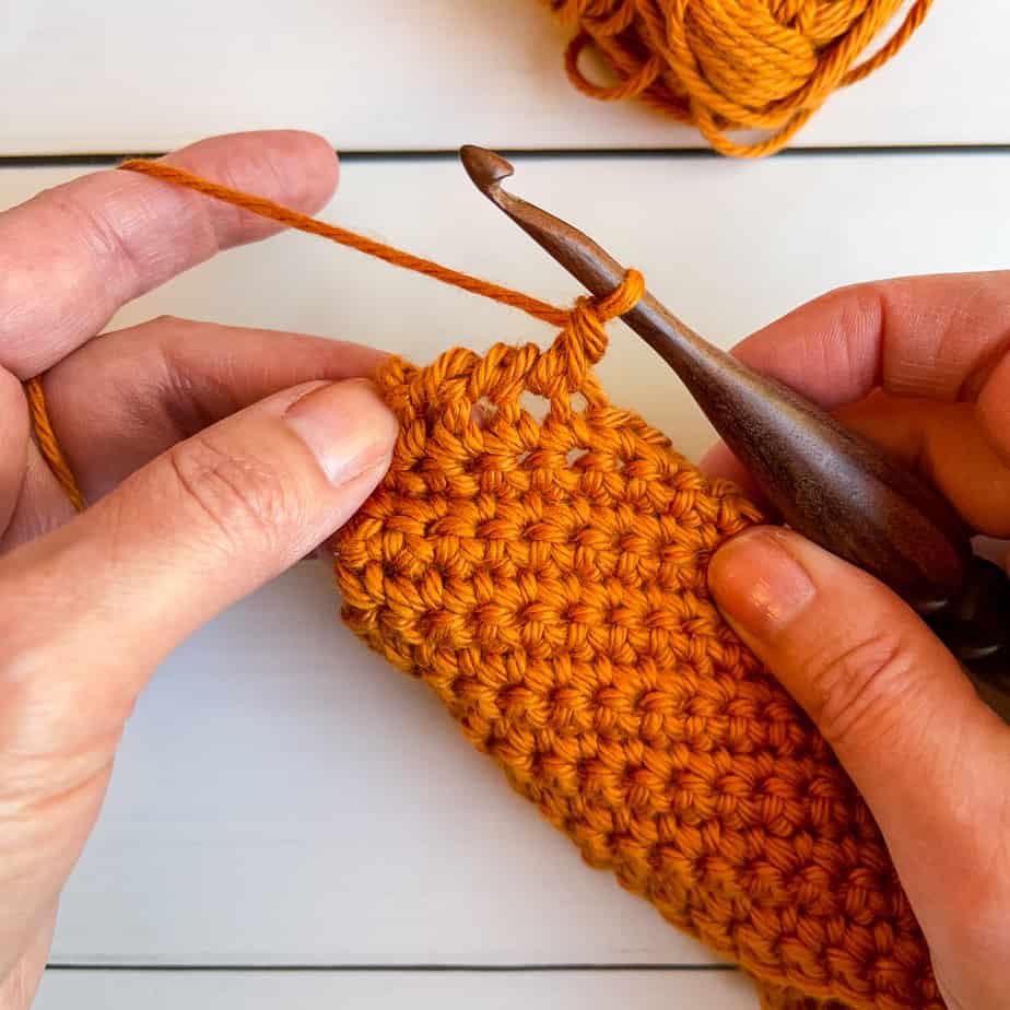 crochet crab stitch tutorial