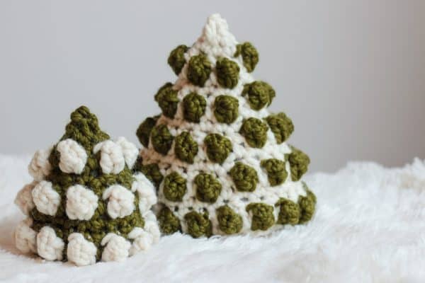 crochet bobble christmas tree pattern