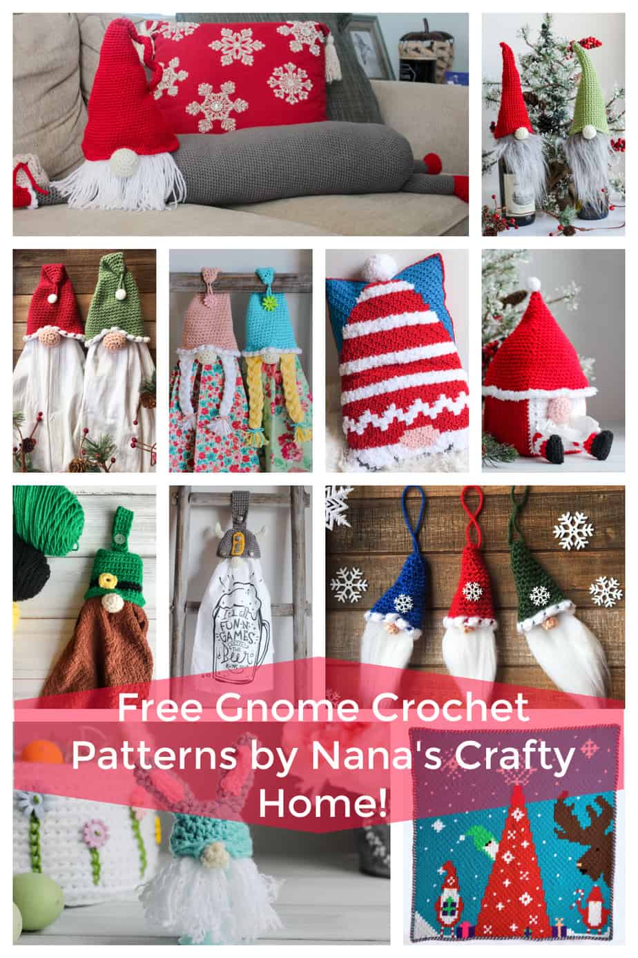 Free Gnome Patterns crochet pattern roundup