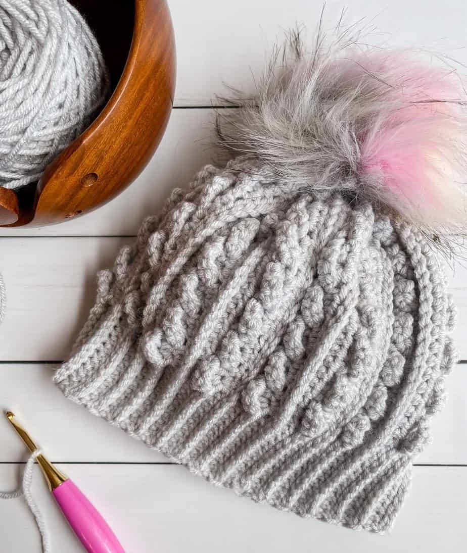 crochet beanie hat pattern