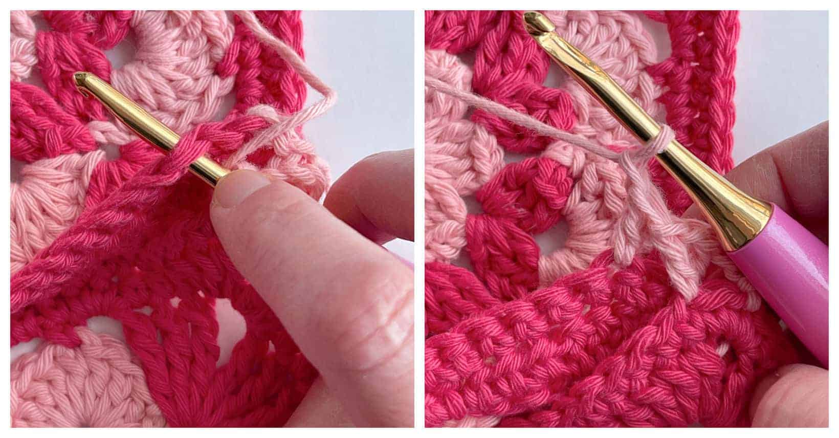 Lace Crochet Join Tutorial Part 4