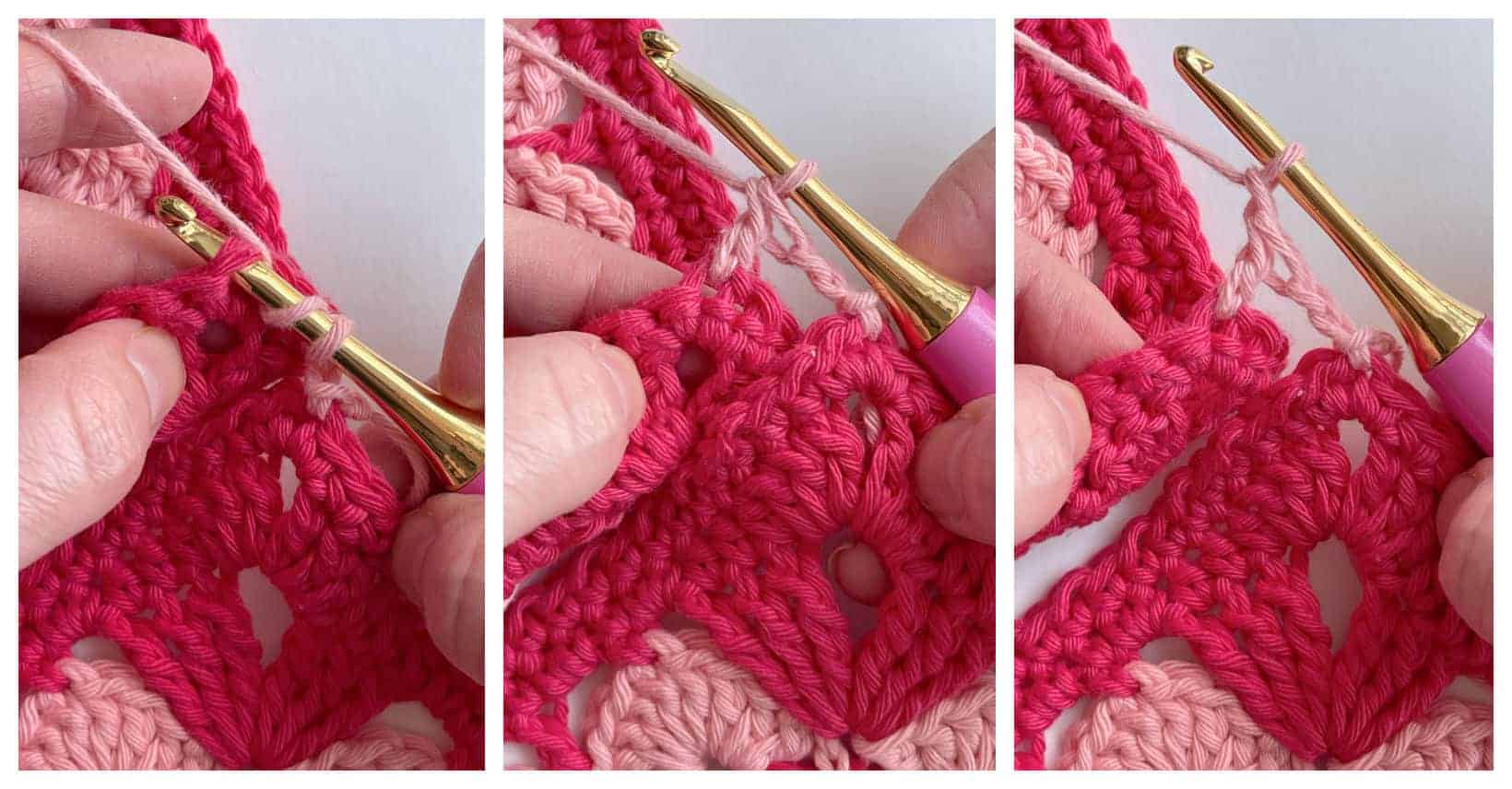 Lace Crochet Join Tutorial Part 2