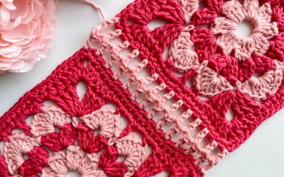 How to Crochet a Lace Join Tutorial for Squares or Motifs