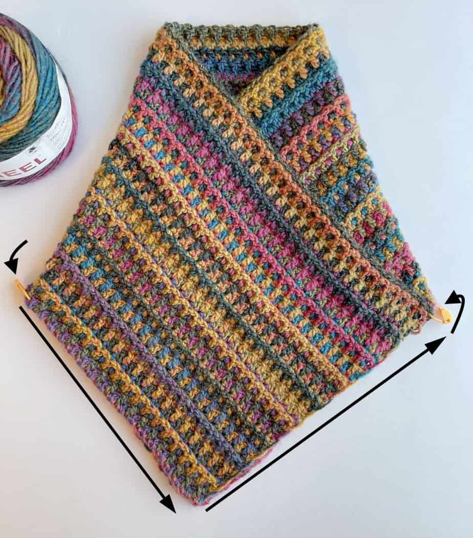 Easy Crochet Cowl Free Woven Crochet Cowl Pattern