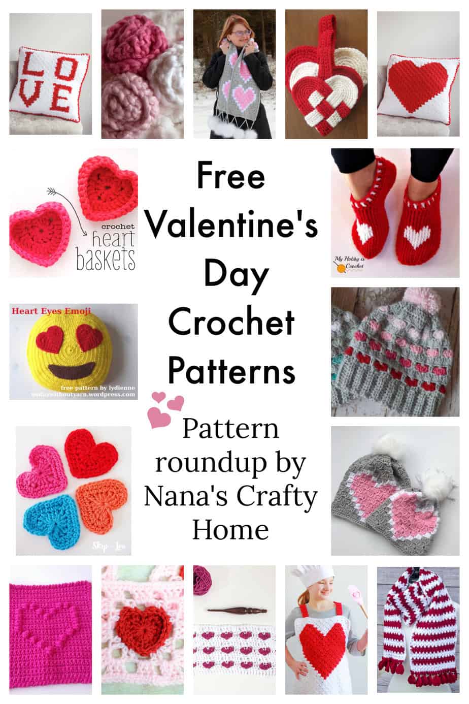 valentines day crochet patterns