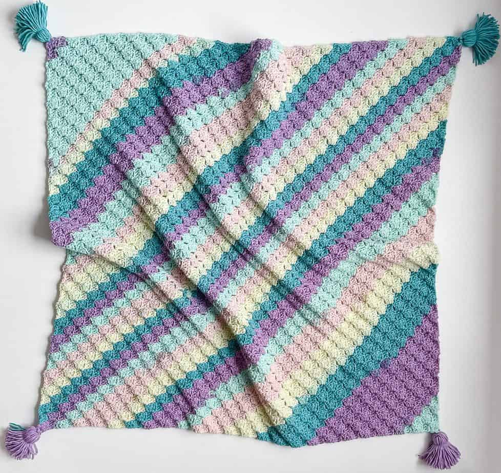 corner to corner crochet blanket