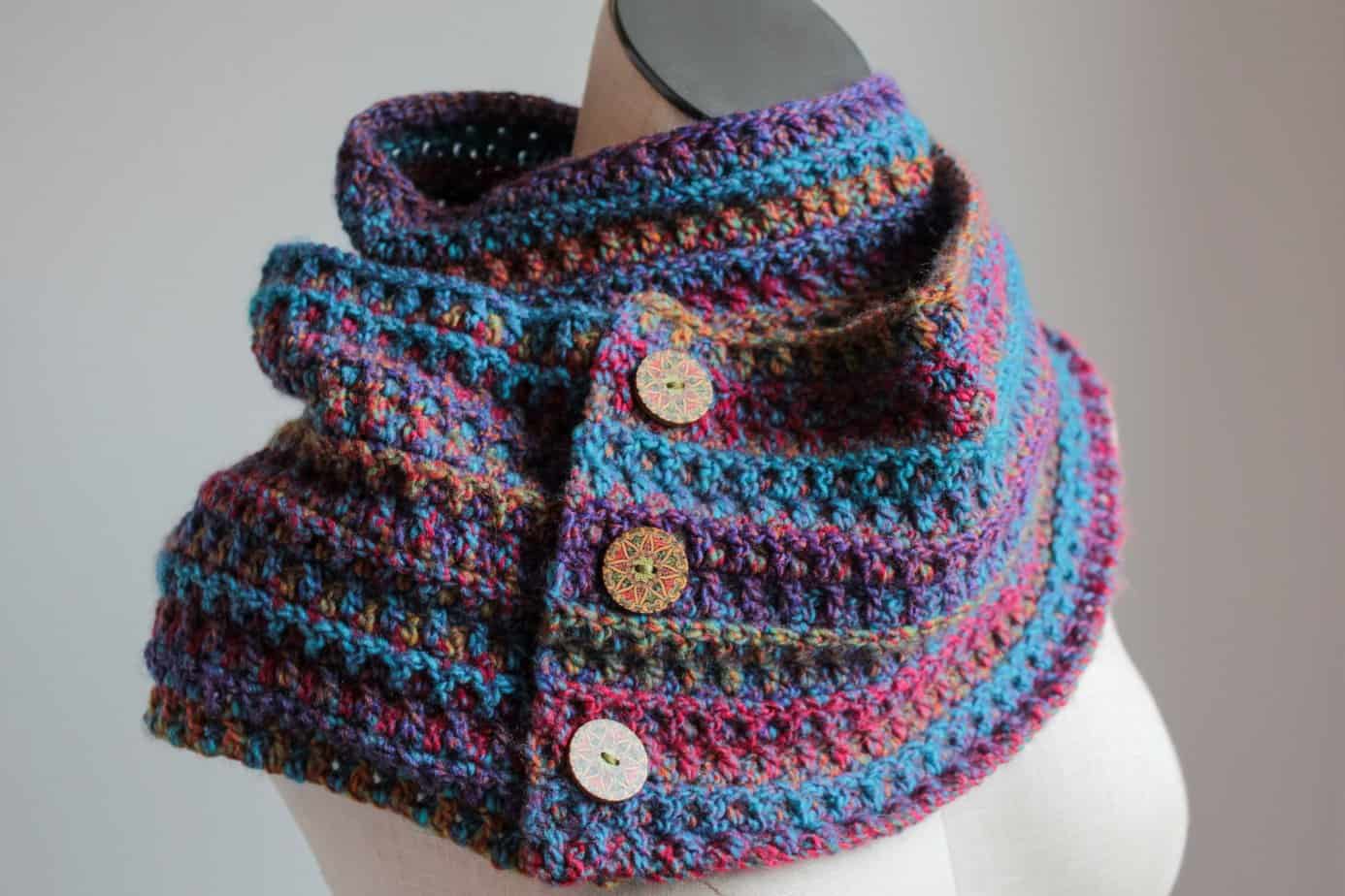 infinity crochet scarf pattern