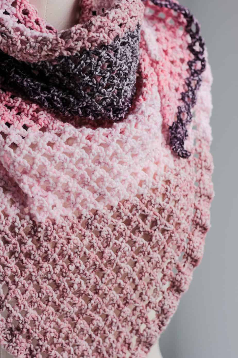 lacy scarf crochet pattern free c2c pattern
