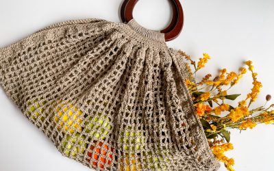 Crochet Mesh Bag free C2C Crochet Market Bag Pattern!