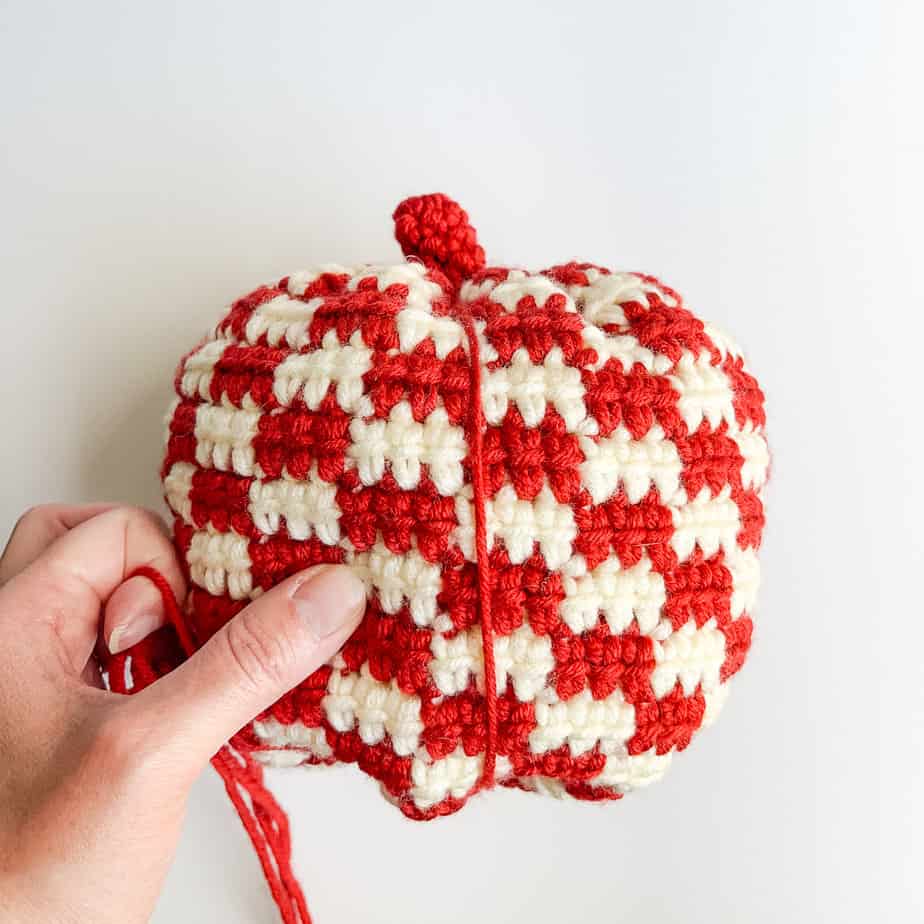 patchwork pumpkin free crochet pattern