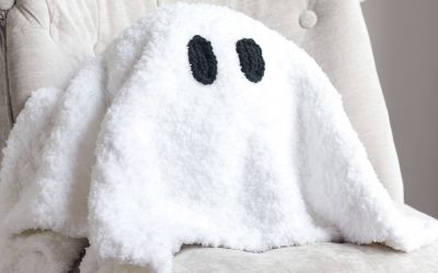 Crochet Ghost Pattern free C2C Ghost Pillow pattern