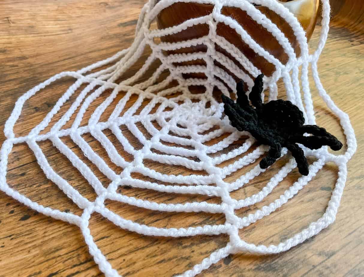 Crochet Spider Web Pattern