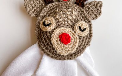 Reindeer Crochet Pattern free towel topper pattern