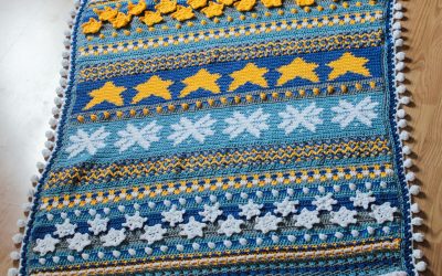 Crochet Sampler Blanket A Winter’s Night Rhapsody CAL