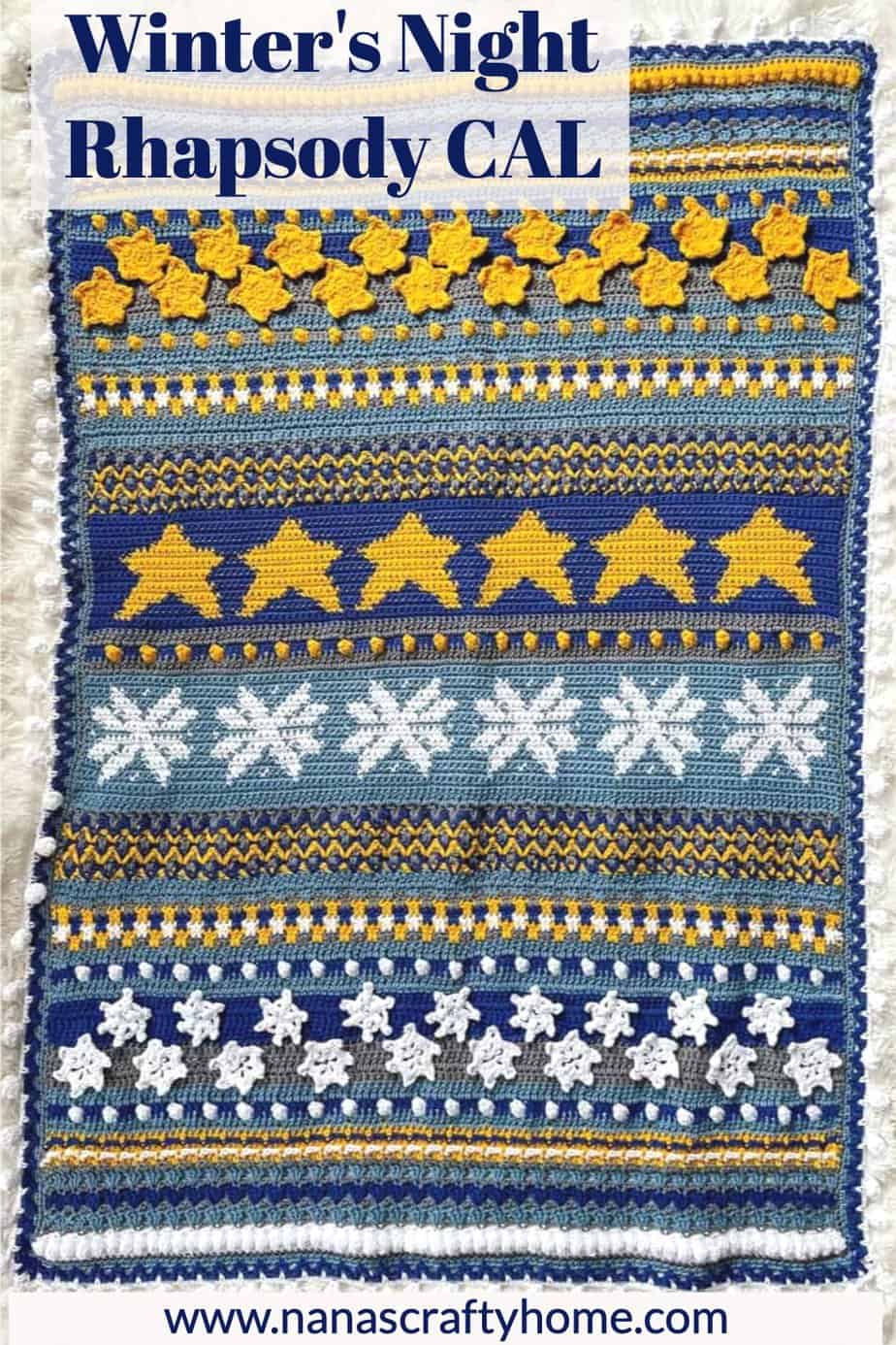 crochet sampler blanket free pattern CAL